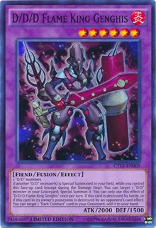 D/D/D Flame King Genghis [CT13-EN005] Super Rare | Galactic Gamez