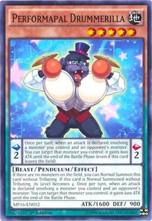 Performapal Drummerilla [MP16-EN052] Common | Galactic Gamez