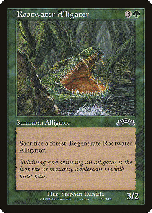 Rootwater Alligator [Exodus] | Galactic Gamez
