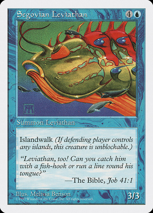 Segovian Leviathan [Fifth Edition] | Galactic Gamez