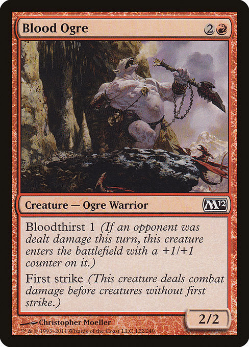 Blood Ogre [Magic 2012] | Galactic Gamez