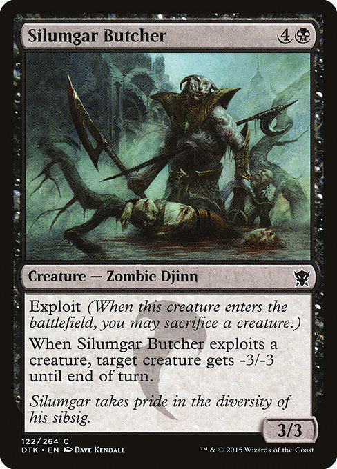 Silumgar Butcher [Dragons of Tarkir] | Galactic Gamez