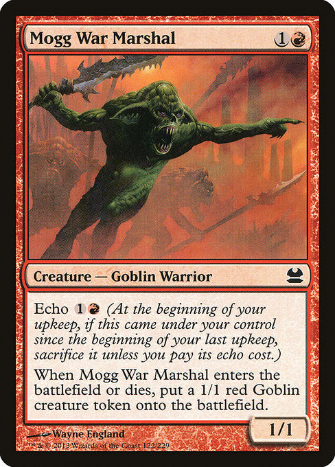 Mogg War Marshal [Modern Masters] | Galactic Gamez