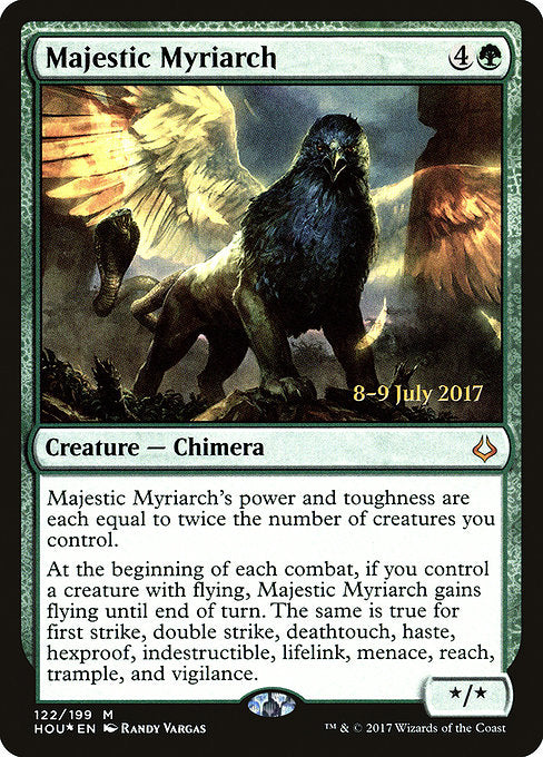 Majestic Myriarch [Hour of Devastation Promos] | Galactic Gamez