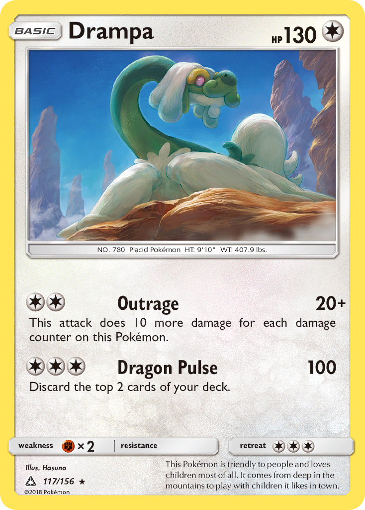 Drampa (117/156) [Sun & Moon: Ultra Prism] | Galactic Gamez