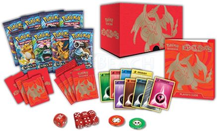 XY Evolutions Elite Trainer Box [Mega Charizard Y] | Galactic Gamez
