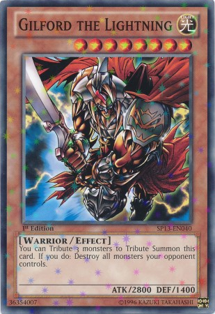 Gilford the Lightning [SP13-EN040] Starfoil Rare | Galactic Gamez