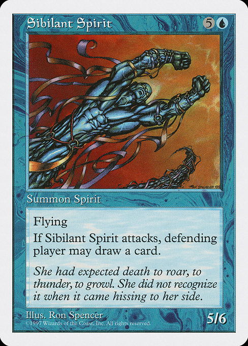 Sibilant Spirit [Fifth Edition] | Galactic Gamez