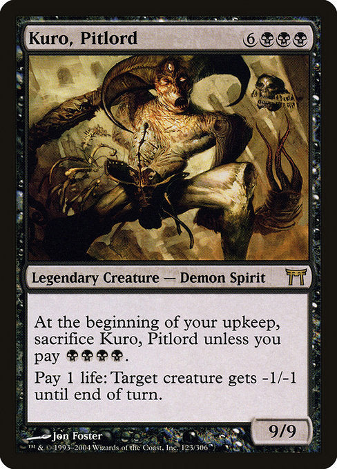 Kuro, Pitlord [Champions of Kamigawa] | Galactic Gamez