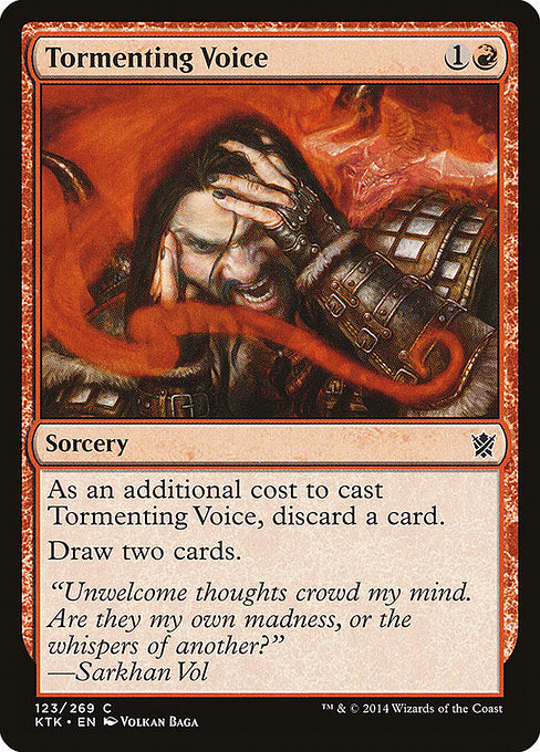 Tormenting Voice [Khans of Tarkir] | Galactic Gamez