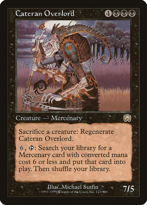 Cateran Overlord [Mercadian Masques] | Galactic Gamez
