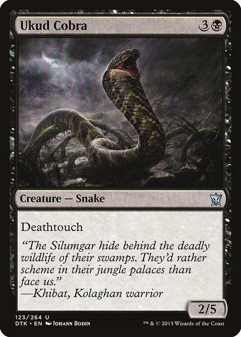 Ukud Cobra [Dragons of Tarkir] | Galactic Gamez