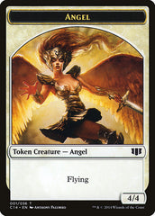 Angel // Cat Double-sided Token [Commander 2014 Tokens] | Galactic Gamez