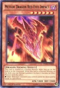 Meteor Dragon Red-Eyes Impact [INOV-EN028] Rare | Galactic Gamez