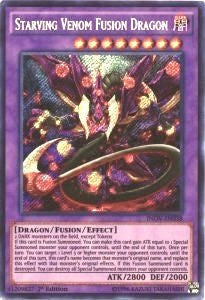 Starving Venom Fusion Dragon [INOV-EN038] Secret Rare | Galactic Gamez