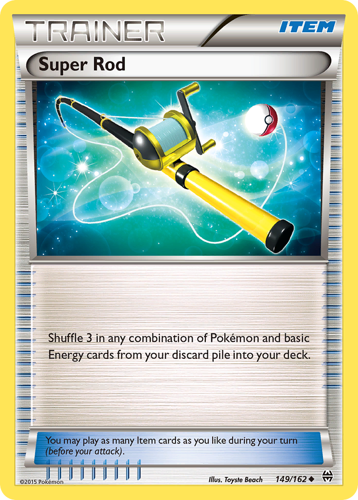 Super Rod (149/162) [XY: BREAKthrough] | Galactic Gamez