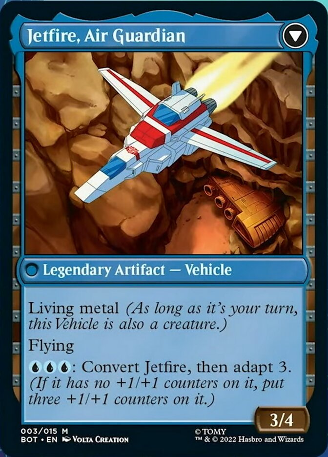 Jetfire, Ingenious Scientist // Jetfire, Air Guardian [Universes Beyond: Transformers] | Galactic Gamez