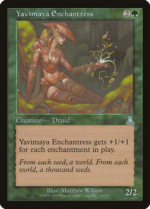 Yavimaya Enchantress [Urza's Destiny] | Galactic Gamez