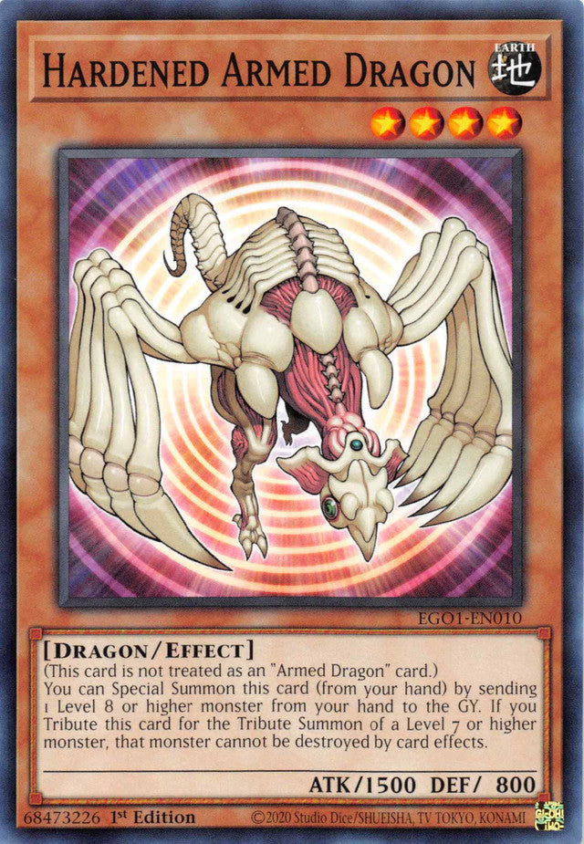 Hardened Armed Dragon [EGO1-EN010] Common | Galactic Gamez