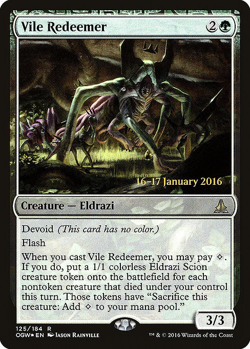 Vile Redeemer [Oath of the Gatewatch Promos] | Galactic Gamez