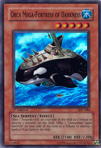 Orca Mega-Fortress of Darkness [IOC-084] Super Rare | Galactic Gamez