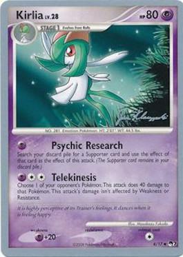 Kirlia LV.28 (8/17) (Psychic Lock - Jason Klaczynski) [World Championships 2008] | Galactic Gamez