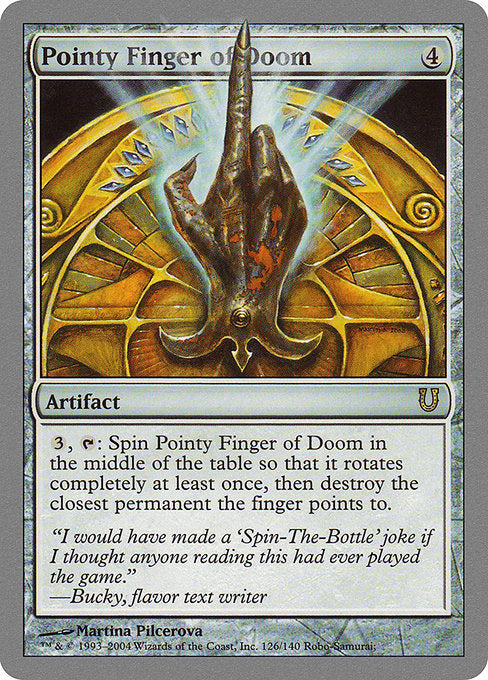 Pointy Finger of Doom [Unhinged] | Galactic Gamez