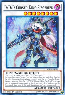 D/D/D Cursed King Siegfried [SDPD-EN042] Super Rare | Galactic Gamez