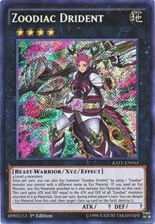 Zoodiac Drident [RATE-EN053] Secret Rare | Galactic Gamez