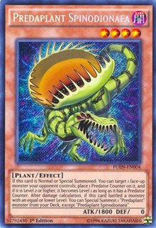 Predaplant Spinodionaea [FUEN-EN004] Secret Rare | Galactic Gamez