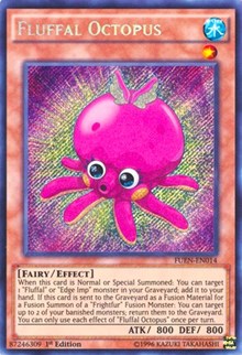 Fluffal Octopus [FUEN-EN014] Secret Rare | Galactic Gamez