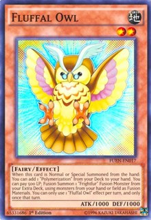 Fluffal Owl [FUEN-EN017] Super Rare | Galactic Gamez