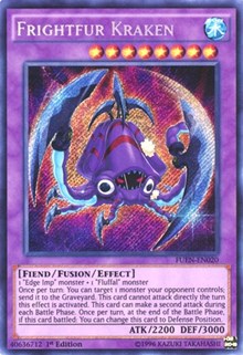 Frightfur Kraken [FUEN-EN020] Secret Rare | Galactic Gamez