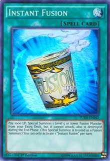 Instant Fusion [FUEN-EN042] Super Rare | Galactic Gamez