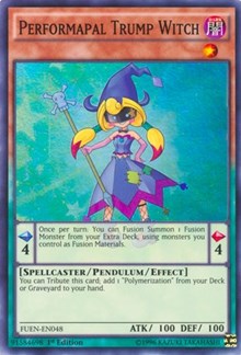 Performapal Trump Witch [FUEN-EN048] Super Rare | Galactic Gamez