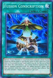 Fusion Conscription [FUEN-EN057] Super Rare | Galactic Gamez