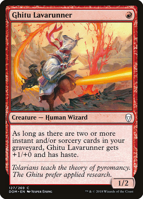 Ghitu Lavarunner [Dominaria] | Galactic Gamez