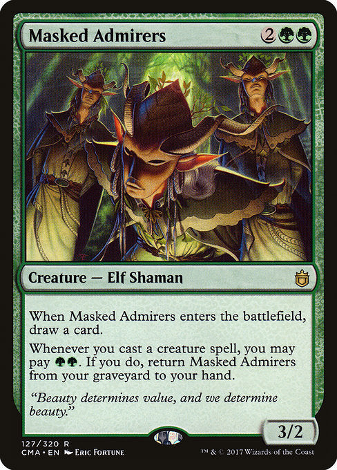 Masked Admirers [Commander Anthology] | Galactic Gamez