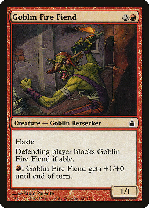 Goblin Fire Fiend [Ravnica: City of Guilds] | Galactic Gamez