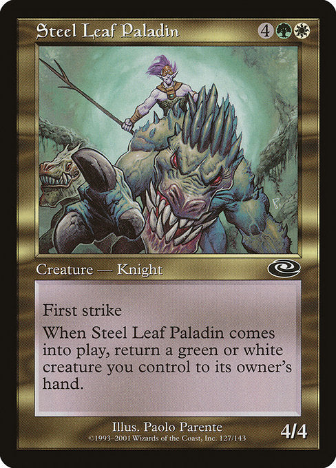 Steel Leaf Paladin [Planeshift] | Galactic Gamez