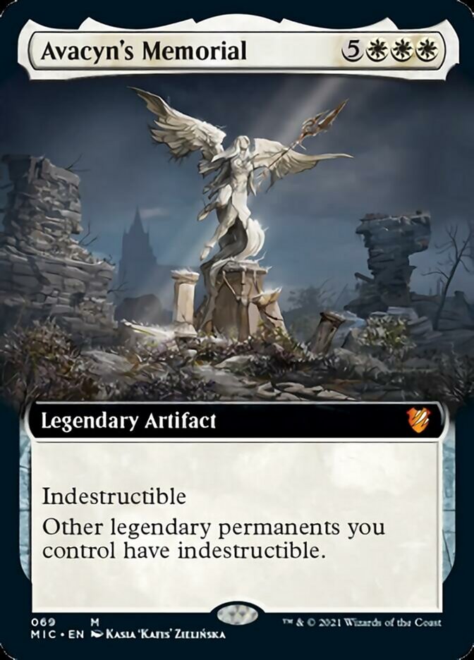 Avacyn's Memorial (Extended) [Innistrad: Midnight Hunt Commander] | Galactic Gamez