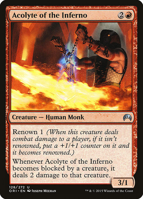 Acolyte of the Inferno [Magic Origins] | Galactic Gamez
