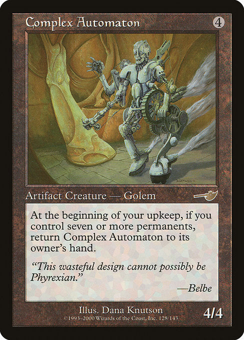 Complex Automaton [Nemesis] | Galactic Gamez