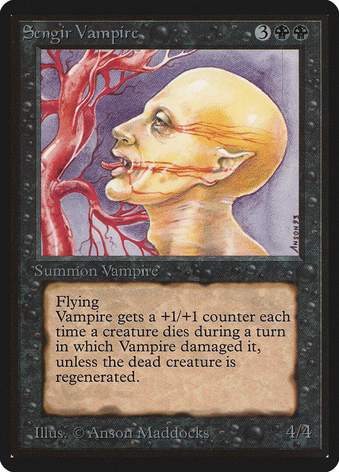 Sengir Vampire [Limited Edition Beta] | Galactic Gamez