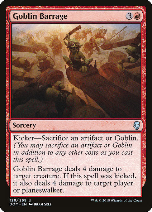 Goblin Barrage [Dominaria] | Galactic Gamez