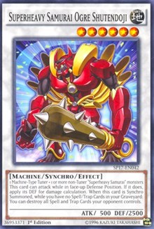 Superheavy Samurai Ogre Shutendoji (Starfoil) [SP17-EN042] Starfoil Rare | Galactic Gamez