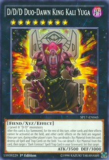 D/D/D Duo-Dawn King Kali Yuga [SP17-EN045] Common | Galactic Gamez