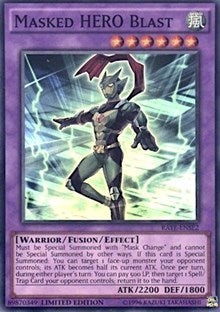 Masked HERO Blast [RATE-ENSE2] Super Rare | Galactic Gamez