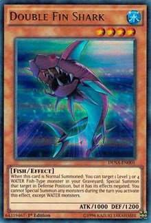 Double Fin Shark [DUSA-EN001] Ultra Rare | Galactic Gamez