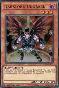 Darklord Ukoback [DUSA-EN022] Ultra Rare | Galactic Gamez